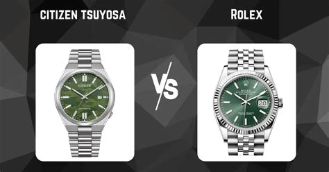 citizen tsuyosa vs rolex|citizen tsuyosa vs rolex oyster.